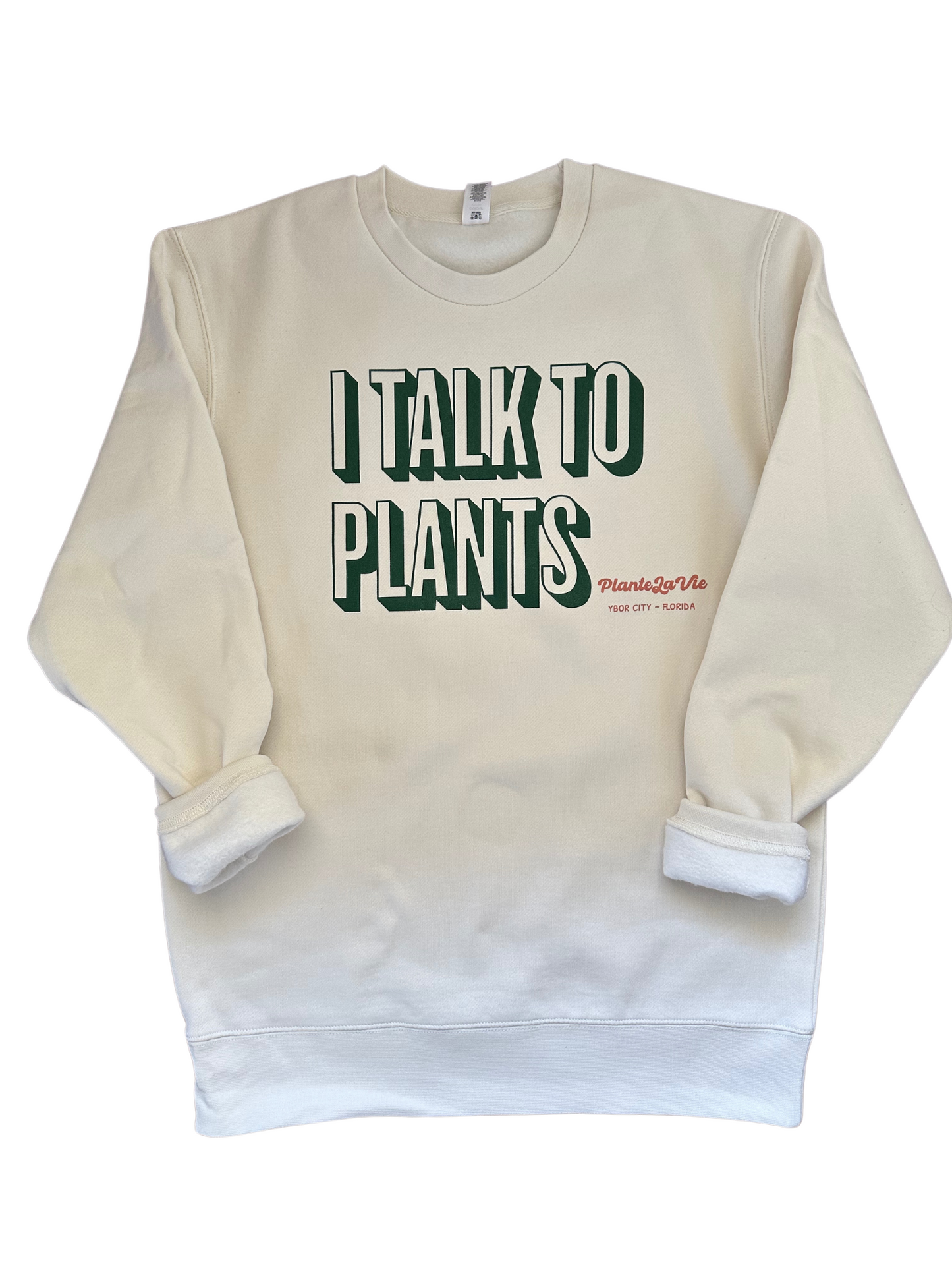 Talk To My Plants Sweatshirt & Short Bundle Set